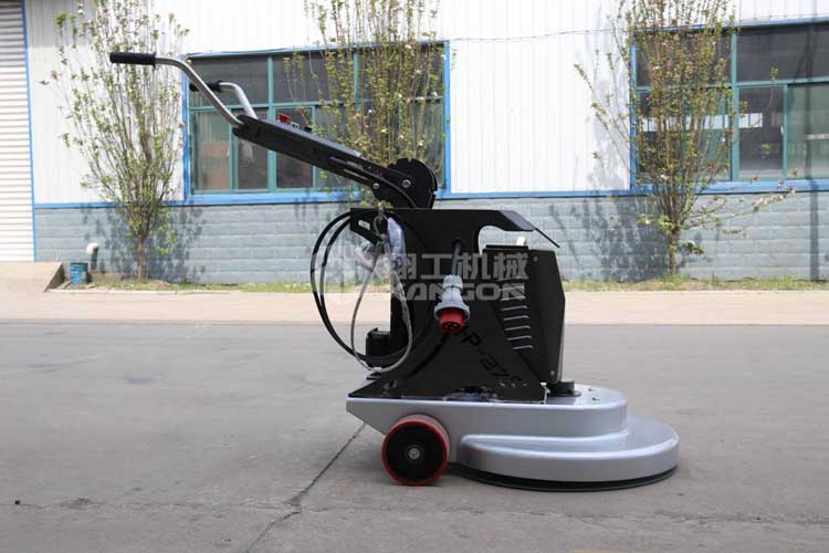 拋光機是為了讓地面表面有光澤，需要先研磨后才可以拋光。拋光分為粗拋和精拋，這時候可以使用拋光機，配合拋光墊，提高地面的光澤度。高速地坪拋光機讓你輕松完成地坪拋光工作，提高地坪亮度。